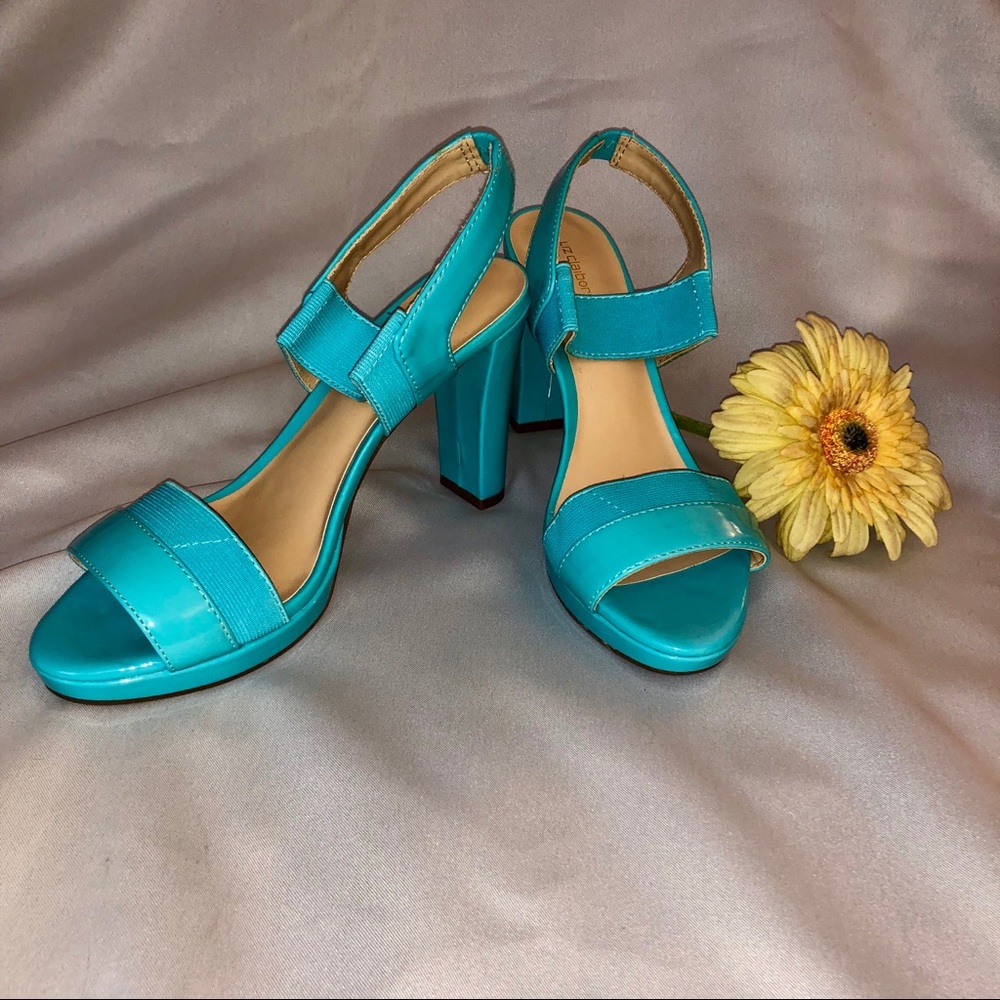Blue Liz Claiborne Heels
